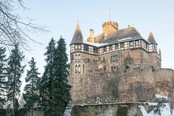 Schloss Berlepsch Koło Witzenhausen Północnej Hesji — Zdjęcie stockowe