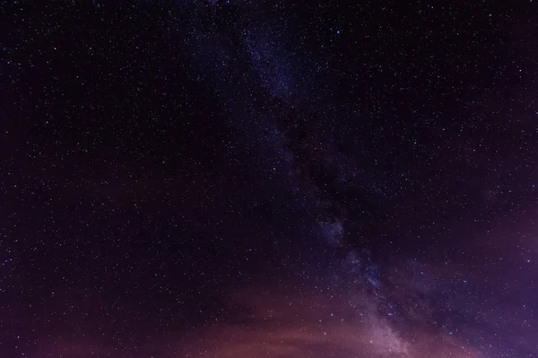 Cielo Nocturno Sobre Tenerife Parque Nacional Teide —  Fotos de Stock