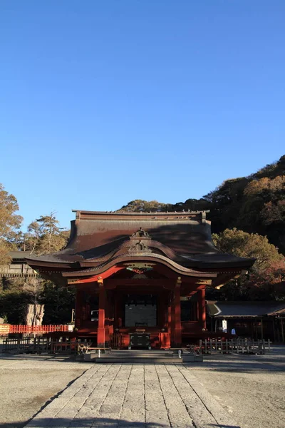 Tanzhalle Des Tsurugaoka Hachimangu Schreins Kamakura — Stockfoto