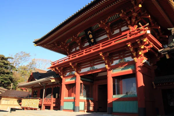 Santuário Principal Tsurugaoka Hachimangu Santuário Kamakura — Fotografia de Stock