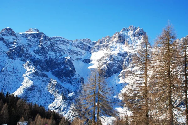 Hochpustertal Sexten Güney Tyrol Kışı — Stok fotoğraf