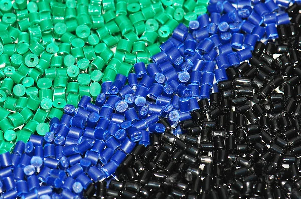Plastic Pellets Texture Background — Stock Photo, Image