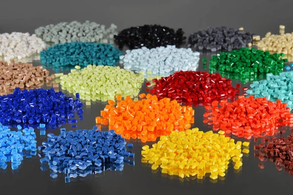 Mehrere Gefärbte Polymerharze Für Hintergrund — Stockfoto