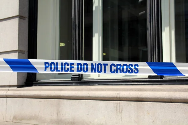 Kordon Policji Londynie — Zdjęcie stockowe