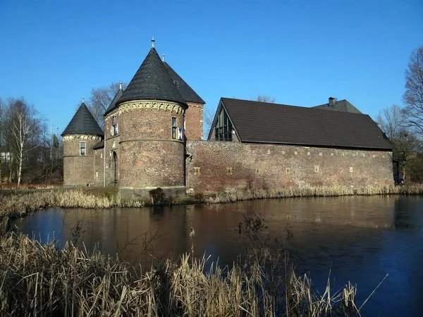 Vacker Utsikt Över Vacker Medeltida Arkitektur — Stockfoto