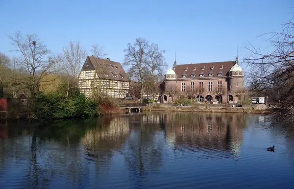 Vista Cidade Velha Bruges Bélgica — Fotografia de Stock