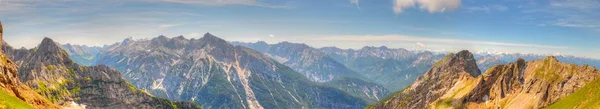 Vue Panoramique Sur Magnifique Paysage Alpin — Photo