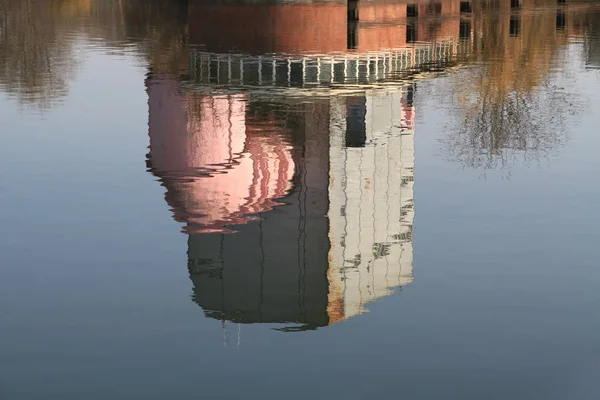 Berlin Technische Universität Fauler Fluss Reflexion — Stockfoto