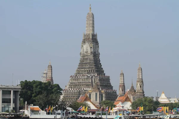 Wat Arun Στην Μπανγκόκ — Φωτογραφία Αρχείου