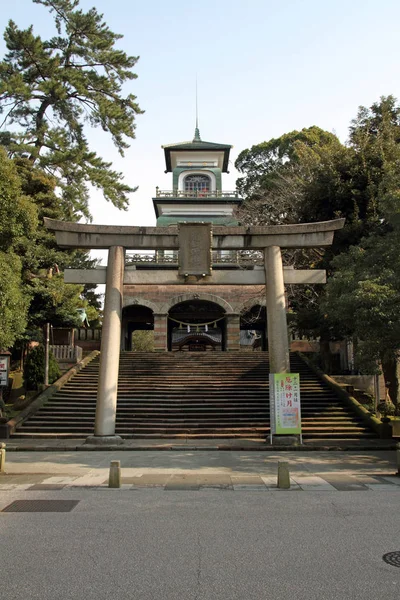 日本金泽的神山神社 — 图库照片