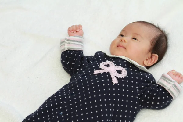 Sonriente Niña Japonés Año Edad — Foto de Stock