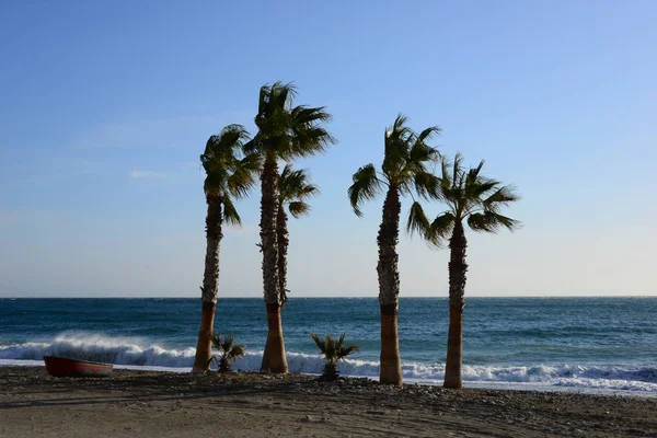 Playa Solitaria España — Foto de Stock