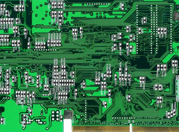 Circuito Stampato Ingegneria Elettronica — Foto Stock