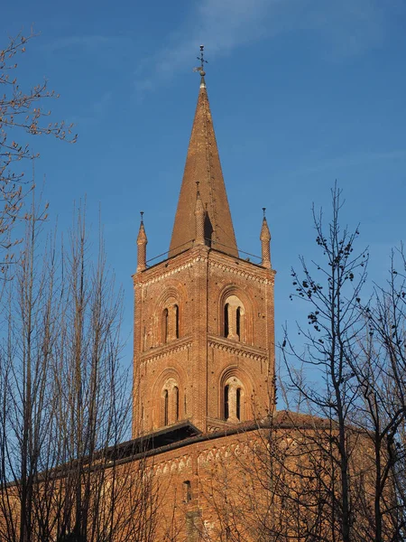 Chiesa San Domenico Gotiska Kyrkan Chieri Italien — Stockfoto