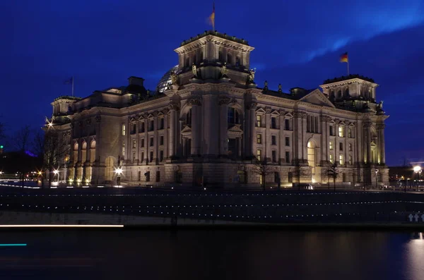 Bundestag Hora Azul —  Fotos de Stock