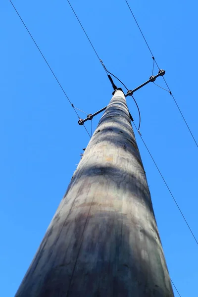Elektrische Masten Elektrische Masten — Stockfoto
