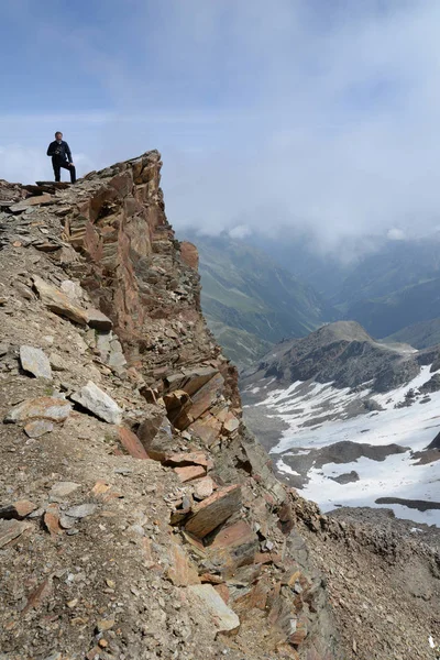 Vista Panorámica Del Hermoso Paisaje Con Cordillera — Foto de Stock