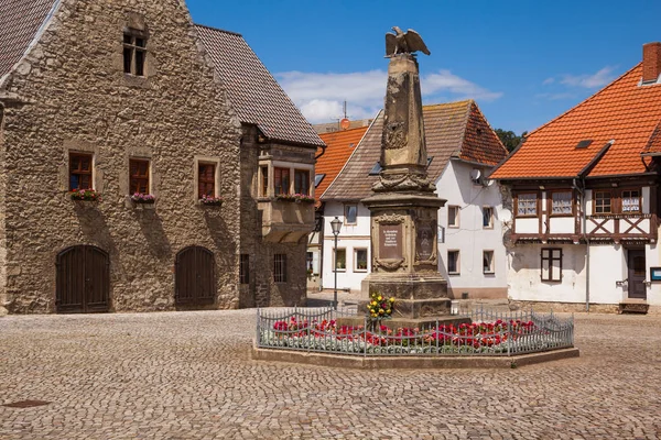 Vista Del Centro Histórico Algarroba Rottenburg Der Tauber Bavaria Alemán — Foto de Stock