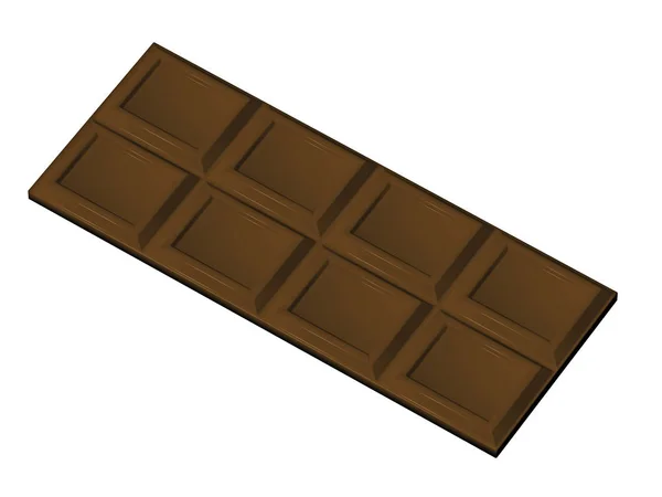 Guloseimas Chocolate Marrom Saboroso — Fotografia de Stock