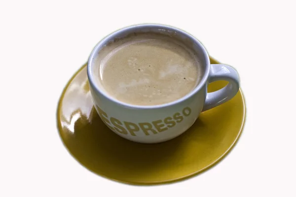 Espresso Kahve Sabah Içkisi — Stok fotoğraf