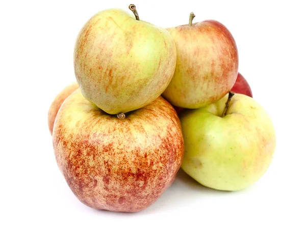 Photo Apples White Background — Stock Photo, Image