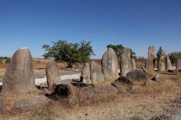 Steles Van Tiya Werelderfgoed — Stockfoto