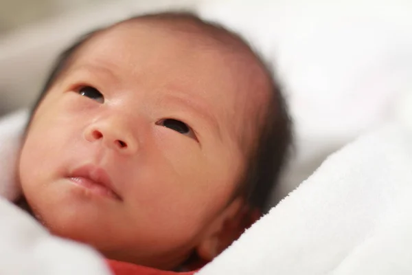 Νεογέννητο Μωρό Ιαπωνικό Κορίτσι — Φωτογραφία Αρχείου