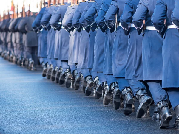 Soldati Tedeschi Del Reggimento Guardie — Foto Stock