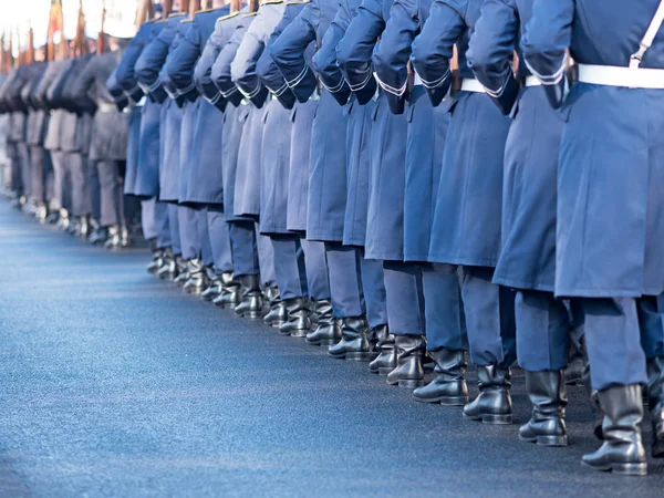 Soldati Tedeschi Del Reggimento Guardie — Foto Stock