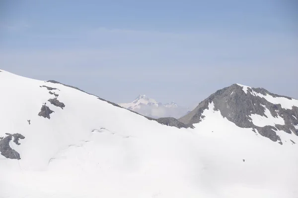 Panorama Över Alperna — Stockfoto