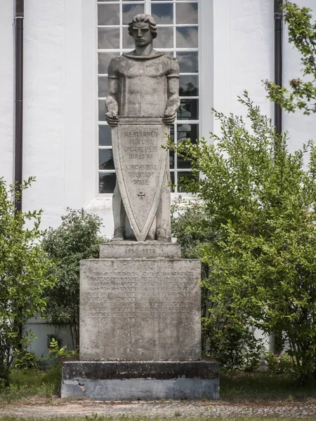 Neustadt Dosse City Horse Monument Fallen World War 1914 1918 — Stock Photo, Image