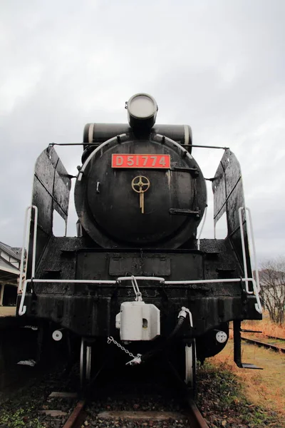 Old Steam Locomotive Train Railway Vehicle — Stock Photo, Image