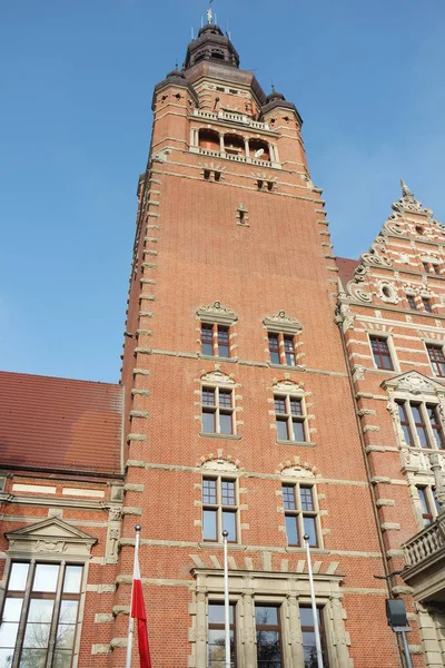 Monumento Szczecin Hoy Voivodato Oficina —  Fotos de Stock