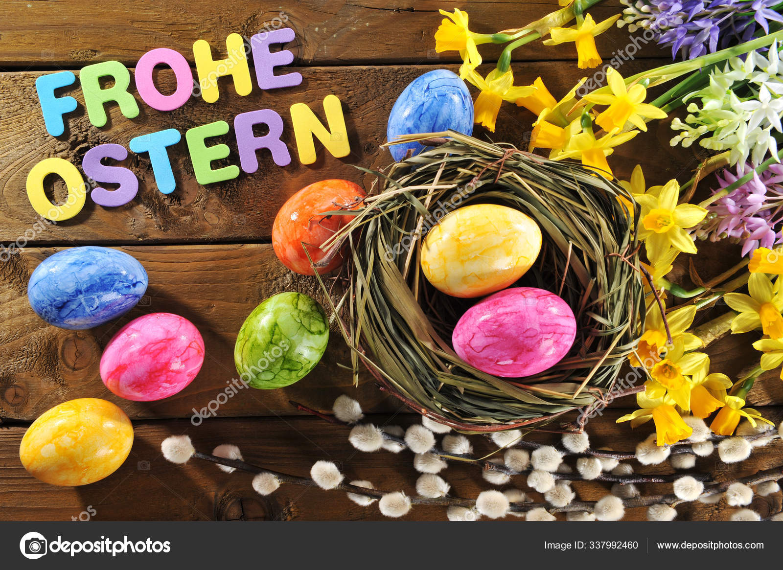 old easter eggs