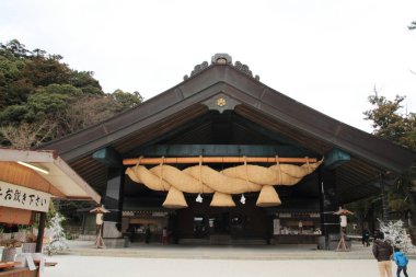 Kaguraden of Izumo Taisha Shrine clipart