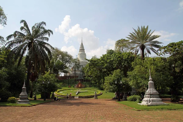 Πνομ Wat Στην Πνομ Πενχ Καμπότζη — Φωτογραφία Αρχείου