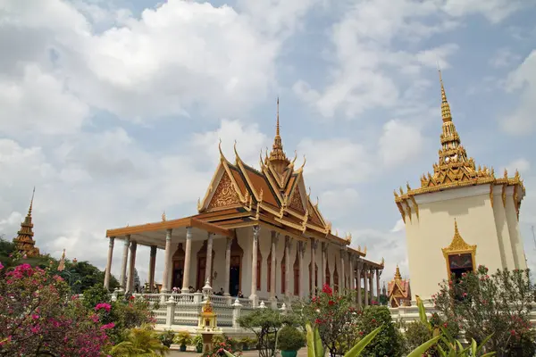 Silver Pagoden Phnom Penh Kambodja — Stockfoto