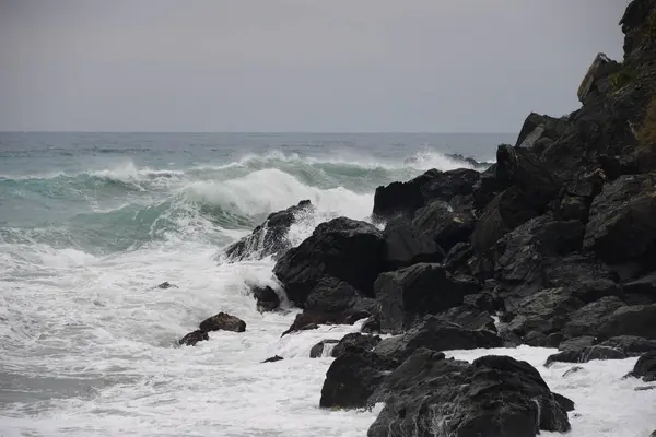 Olas España Mediterránea — Foto de Stock