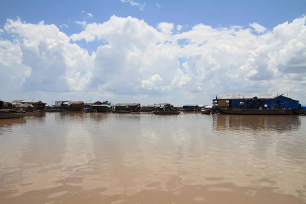 Lago Tonle Sap Camboya — Foto de Stock
