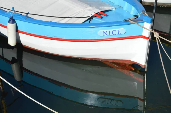 Fischerboot Hafen Von Nice — Stockfoto