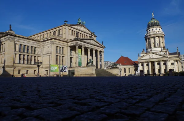 Gendarmenmarkt Met Franse Koepel Berlijn — Stockfoto