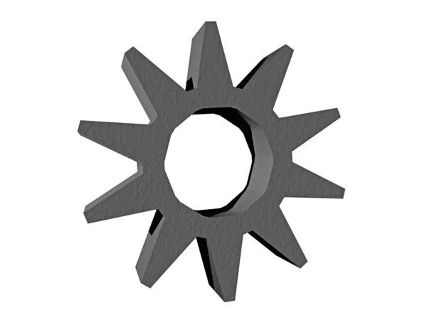 Mechanical Gear Cog Wheel — Stock Photo, Image