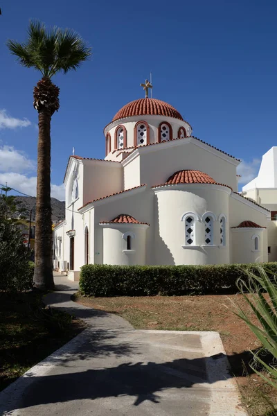 Church Elounda Crete — Stock Photo, Image