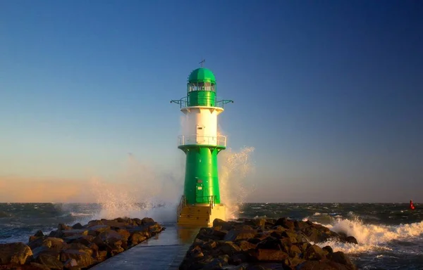 Vue Panoramique Sur Magnifique Paysage Portuaire — Photo