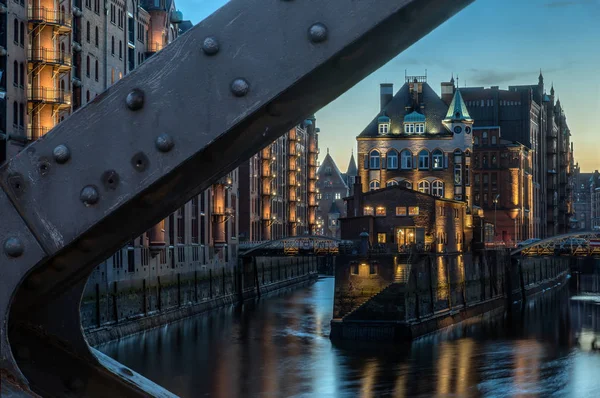 Hamburg Kuzey Almanya Büyük Bir Liman Şehri — Stok fotoğraf