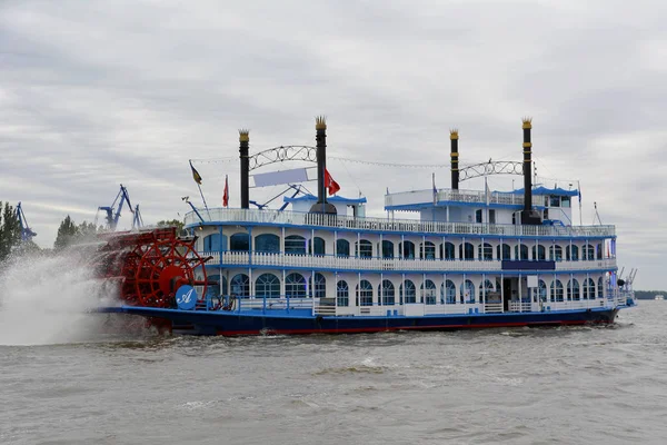 Elbe Orta Avrupa Nın Büyük Nehirlerinden Biridir — Stok fotoğraf