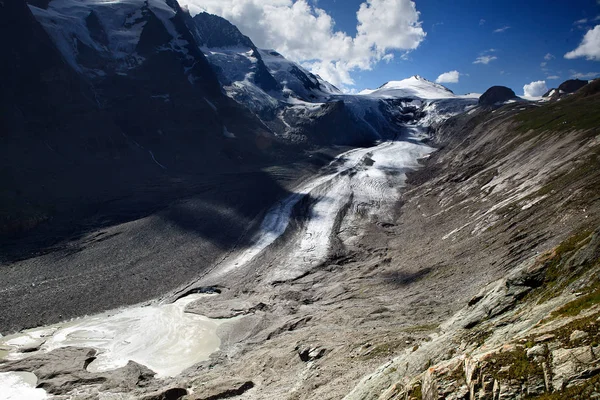 Grossglockner Buzulu Hamur Haline Getir — Stok fotoğraf