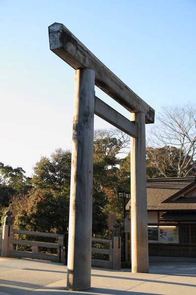 Uji Mkb Köprü Tapınak Mie Japan — Stok fotoğraf