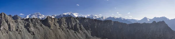 Malowniczą Panoramę Pasma Górskiego Tien Shan Kirgistanie — Zdjęcie stockowe