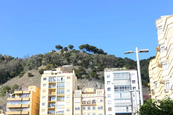 Casa Fachadas Malaga Costa Del Sol España —  Fotos de Stock